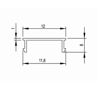 ALÜMİNYUM PROFİL KANAL FİTİLİ 10 (45x45 - 45x90 - 50x50 )